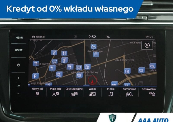 Volkswagen Tiguan cena 130000 przebieg: 59446, rok produkcji 2017 z Gozdnica małe 352
